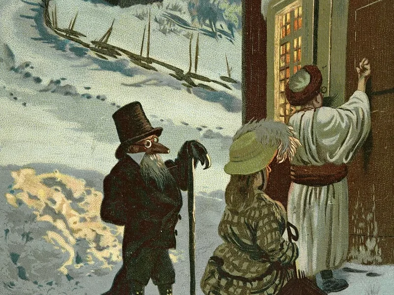 1860-Andreas Bloch - Buon Anno